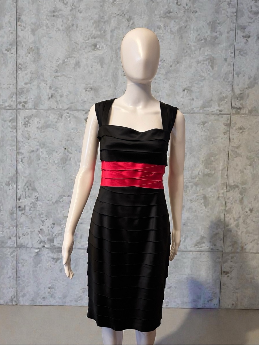 Jones New York Black Midi Dress size 12